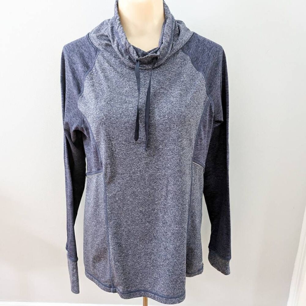 Avia Funnel Neck Active Pullover Sweatshirt Top